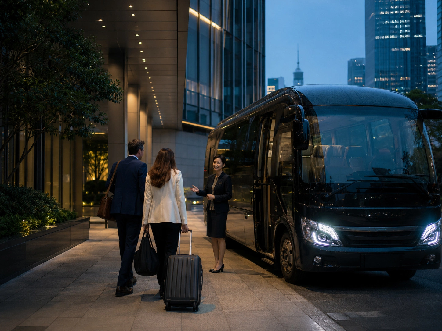 China-side delivery and executive transport