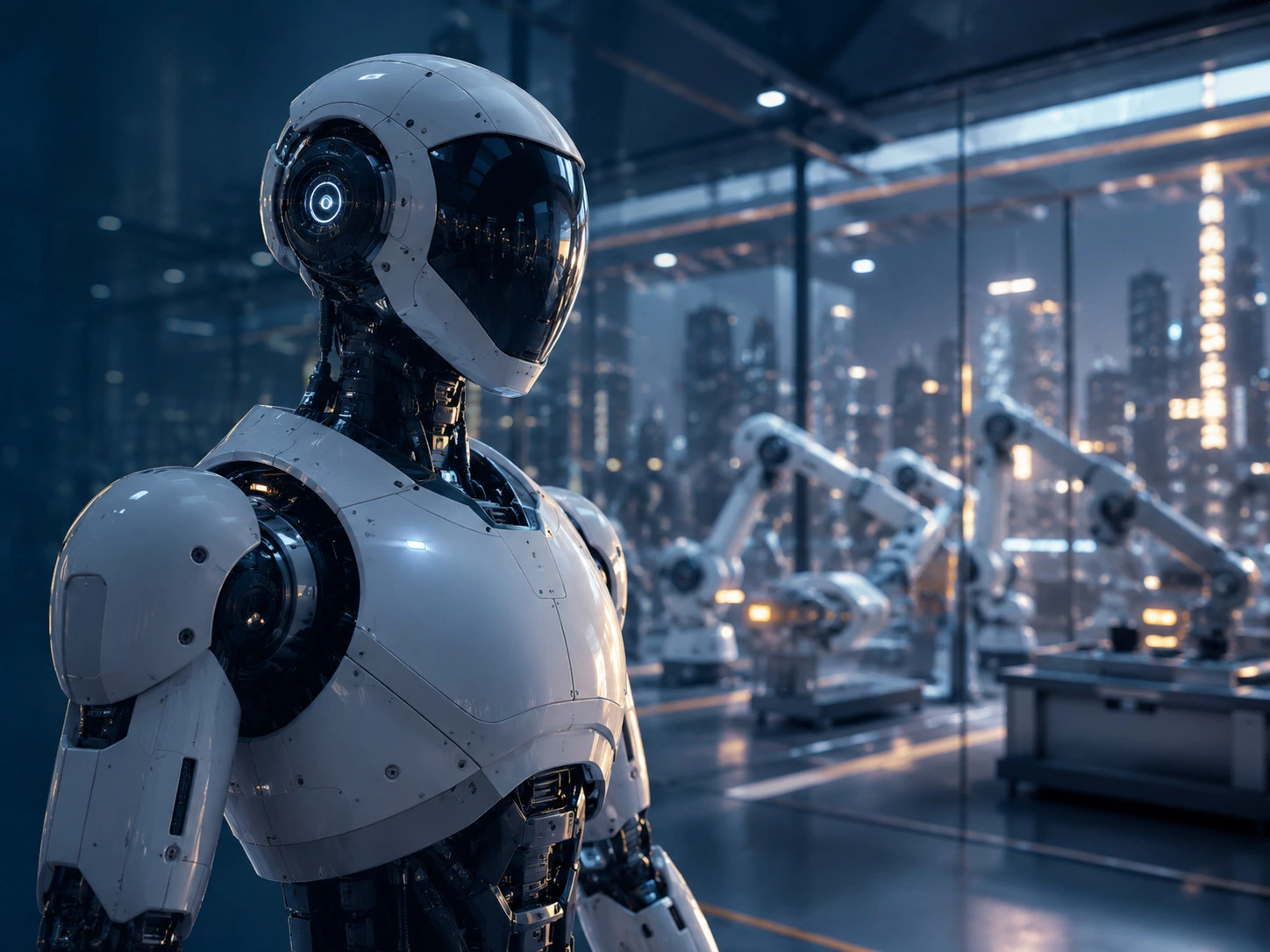 Robotics and smart manufacturing environment