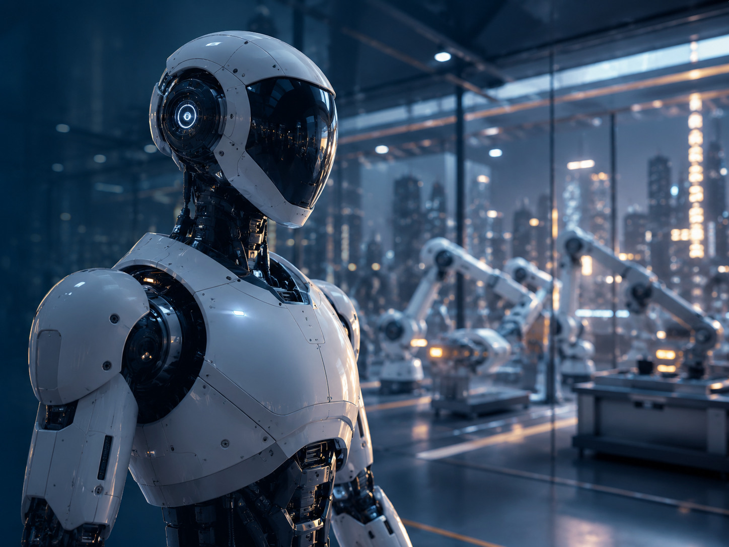 AI robotics and smart manufacturing in China